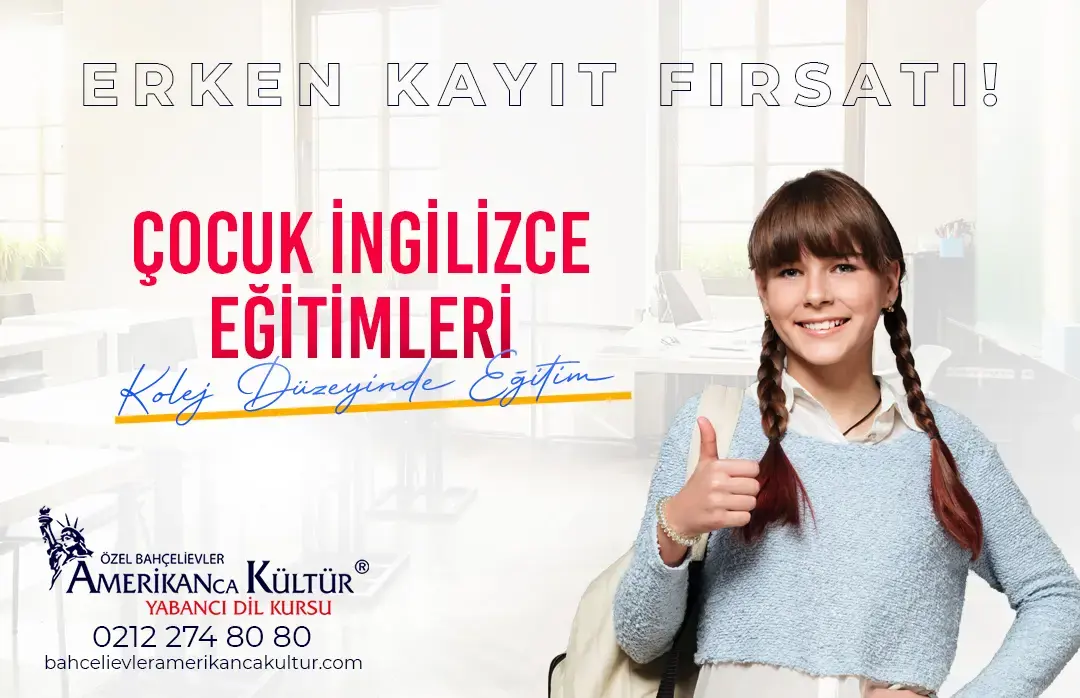 Çocuklar İçin İngilizce Kursu