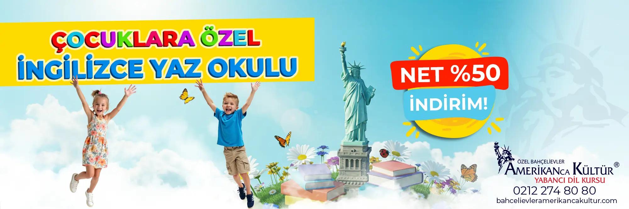 Çocuklara Özel İngilizce Yaz Okulu
